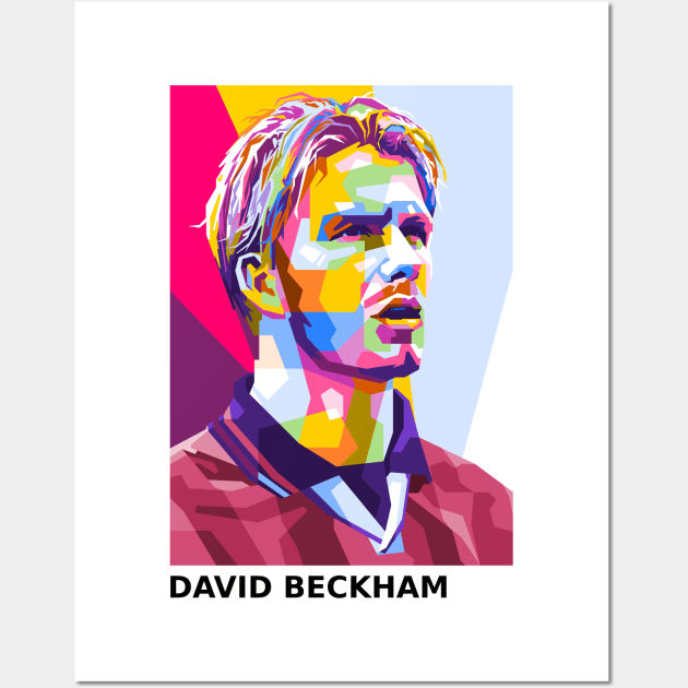 David Beckham Wall Art by wpaprint